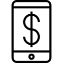 business and finance,dollar,technology,commerce and shopping,smartphone,phone,mobile phone,cellphone,payment method,pay,dollar symbol,pay logos ok 